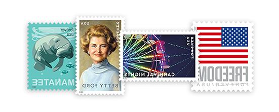 Forever Stamps available from The Postal Store.