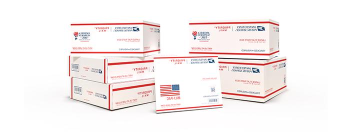 Military care packages available in The Postal Store.